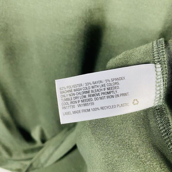 Isabel Maternity Size XL I've Got You Babe Graphic Tee T-Shirt Top Green - Picture 4 of 4